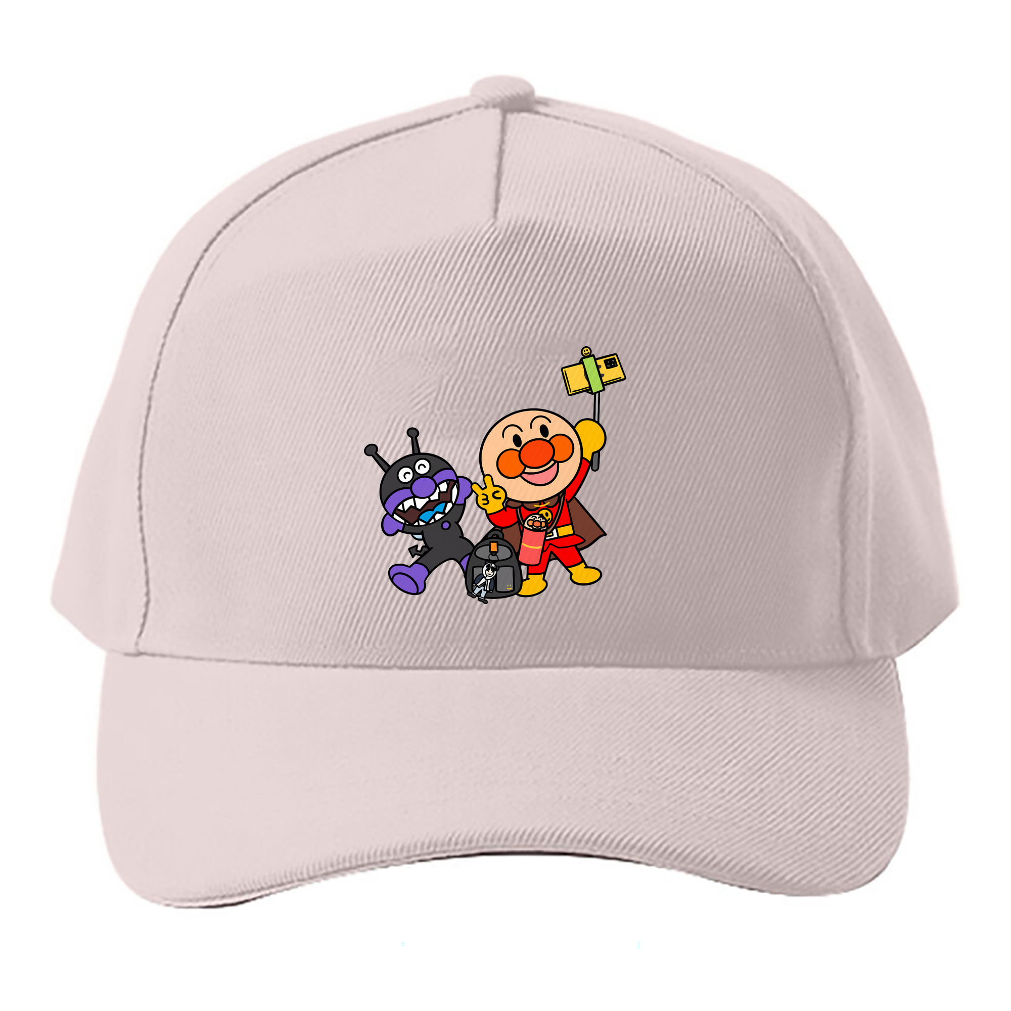 （画像用） アンパンマン Anpanman ベースボールキャップ 綿100％ 男女兼用 帽子 スポーツ
